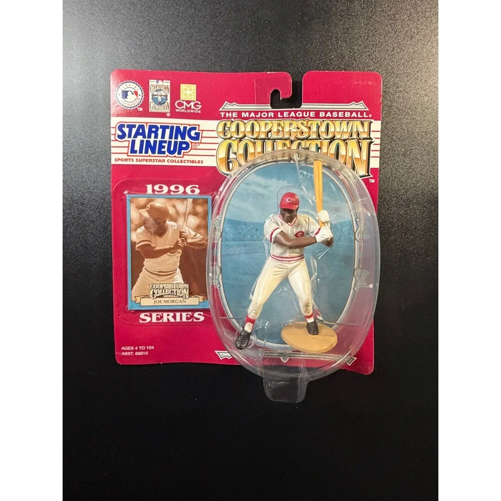 1996 Starting Lineup Joe Morgan Cooperstown Collection Cincinnati Reds Kenner